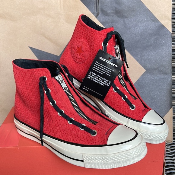 Converse Chuck 70 Zip Hi university red/black/egret WMNS - Picture 5 of 16